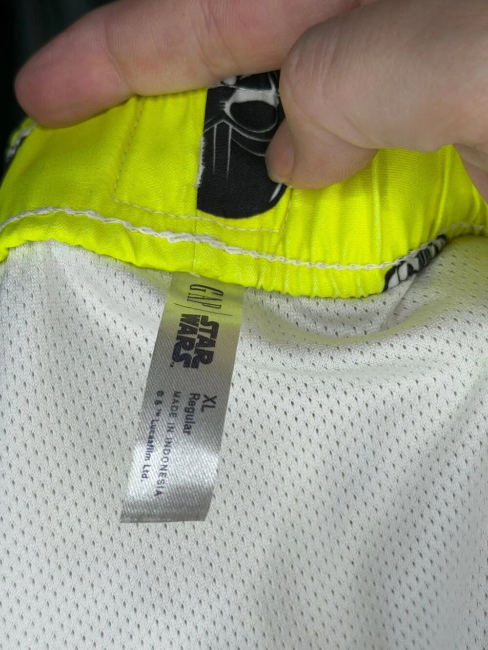 Gap Kids Star Wars Stormtrooper Swim Trunks XL